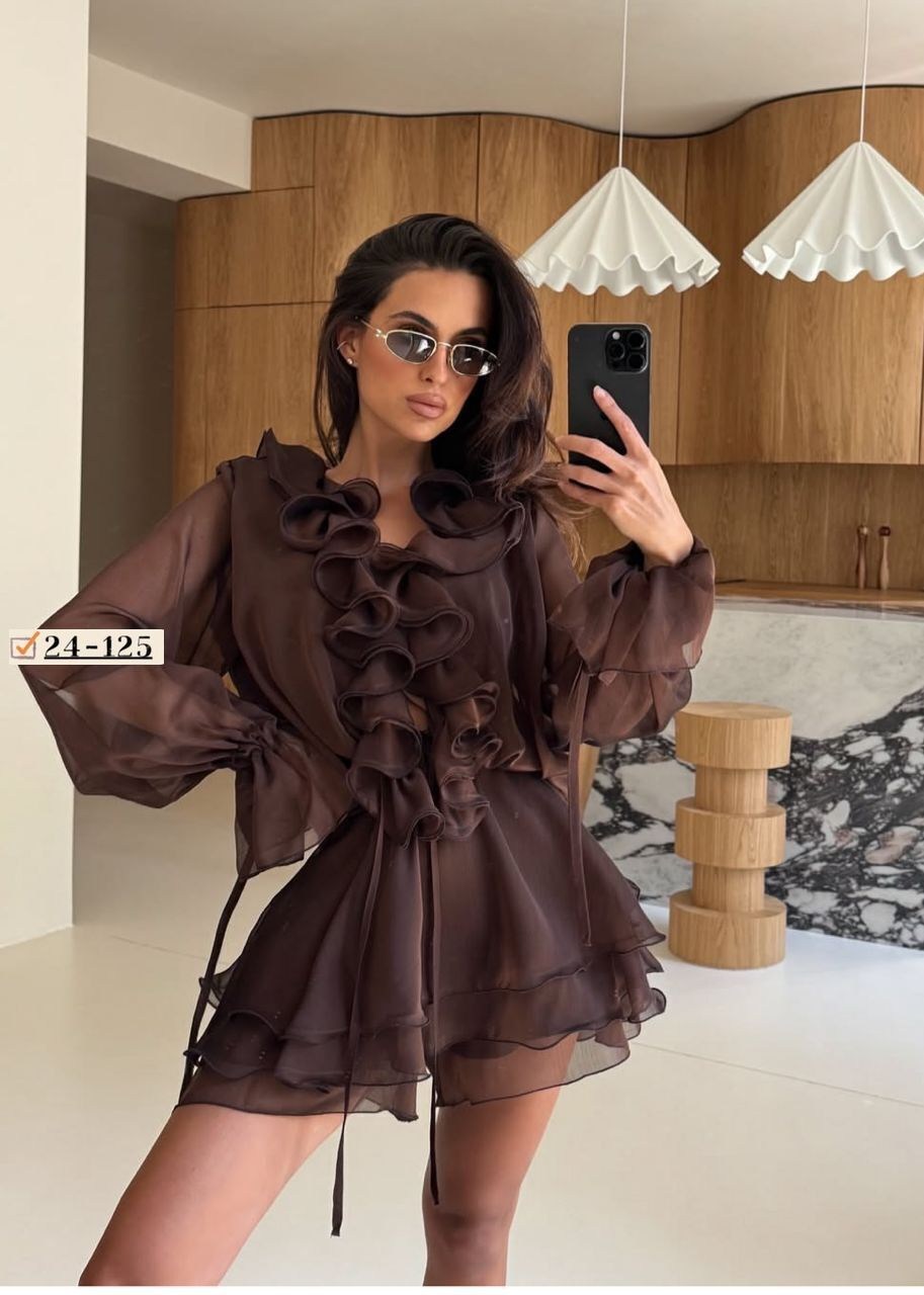 платье с рюшами,платье с оборками,платье,женское платье,женское платье с воланами