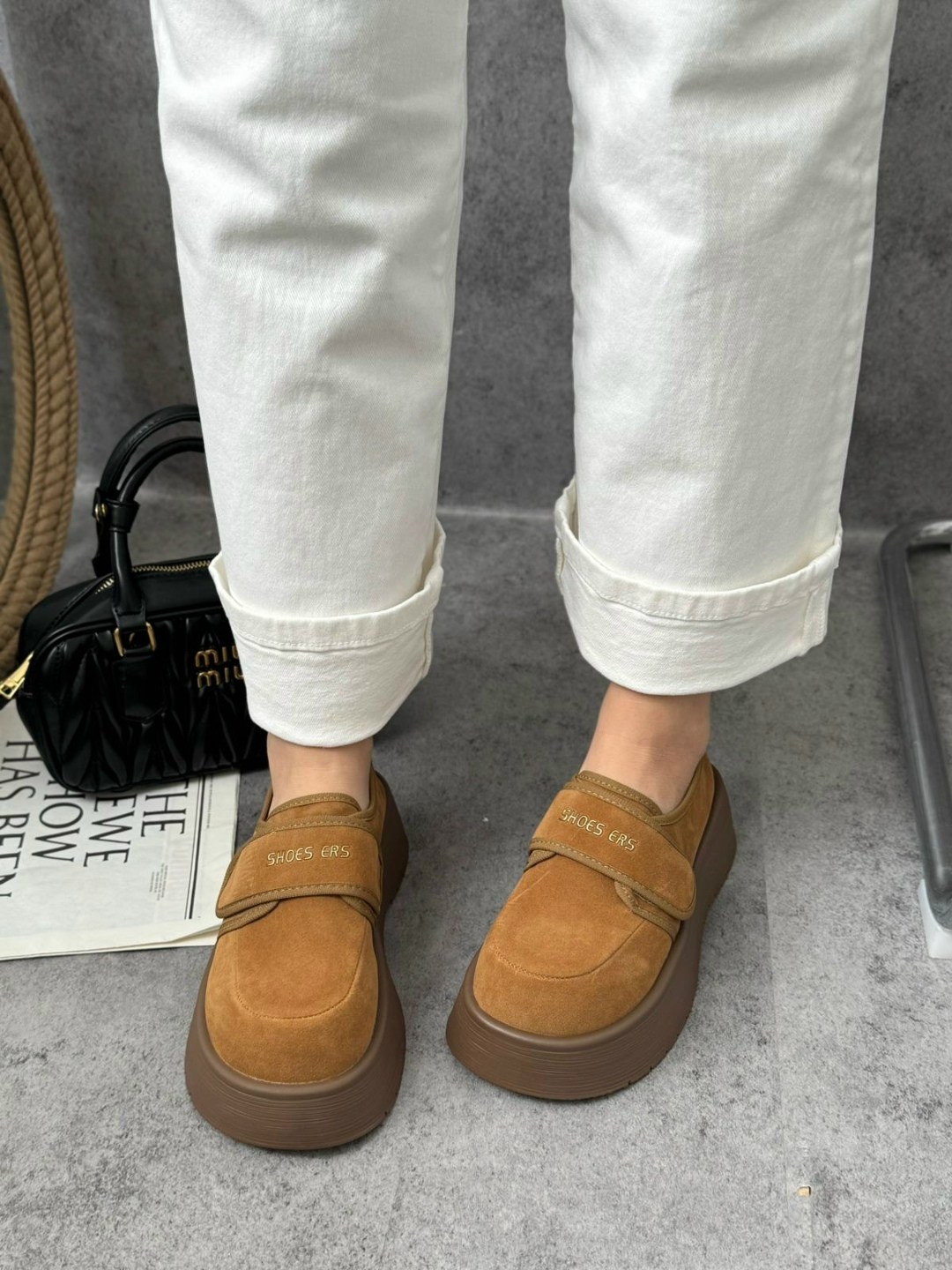 замшевые женские туфли-лоферы на платформе,,женские лоферы на платформе, повседневные,лоферы женские