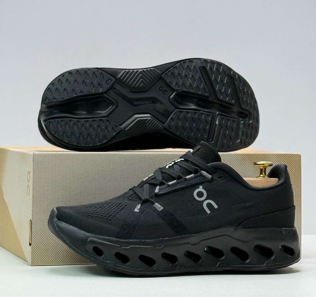 кроссовки on cloudsurfer trail waterproof, цвет black/eclipse,кроссовки,кроссовки on cloudsurfer, для бега,мужские кроссовки