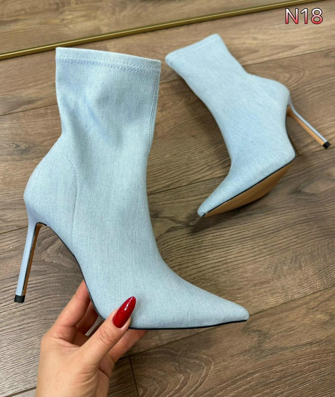 ботильоны джинсовые,женские ботильоны,ботильоны джинсовые на каблуке,ботильоны на шпильках,джинсовая