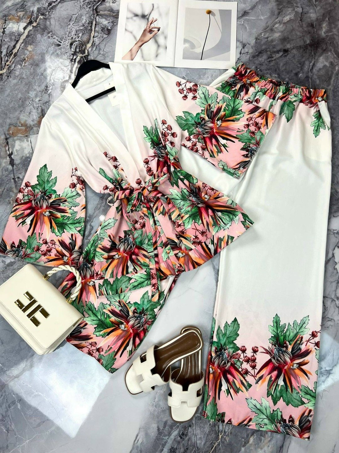 летние костюмы,летний костюм тройка,костюм с принтом,летние костюмы женские,брючный костюм с топом