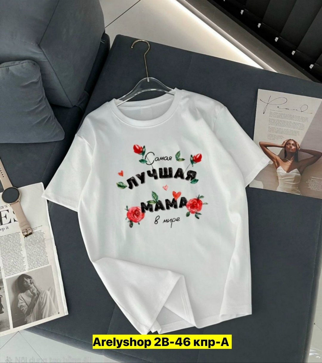 футболка madmext свободного кроя с принтом сиреневый,футболка женская,футболка ,футболка фиолетовая,футболка оверсайз