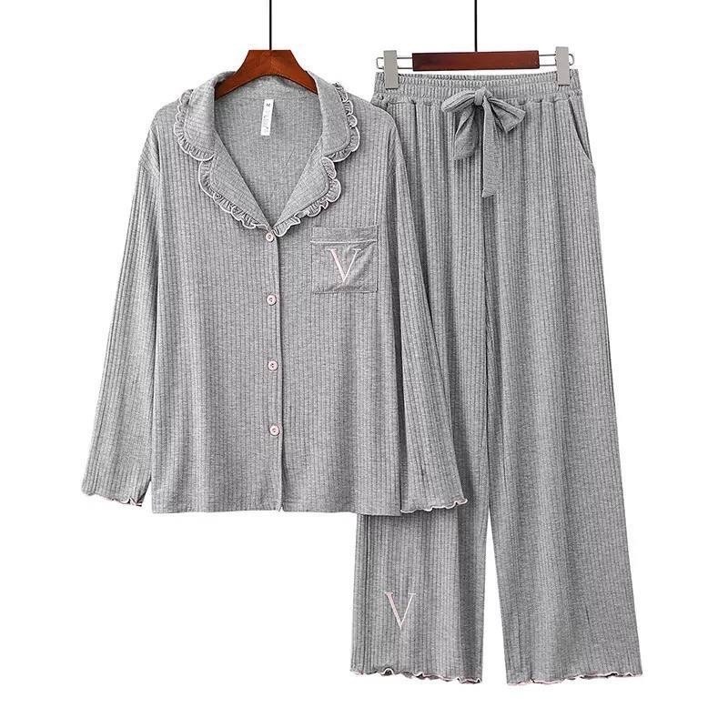 пижамный комплект с длинными рукавами,пижама для женщин,стильная пижама,пижама женская,женские пижамные комплекты