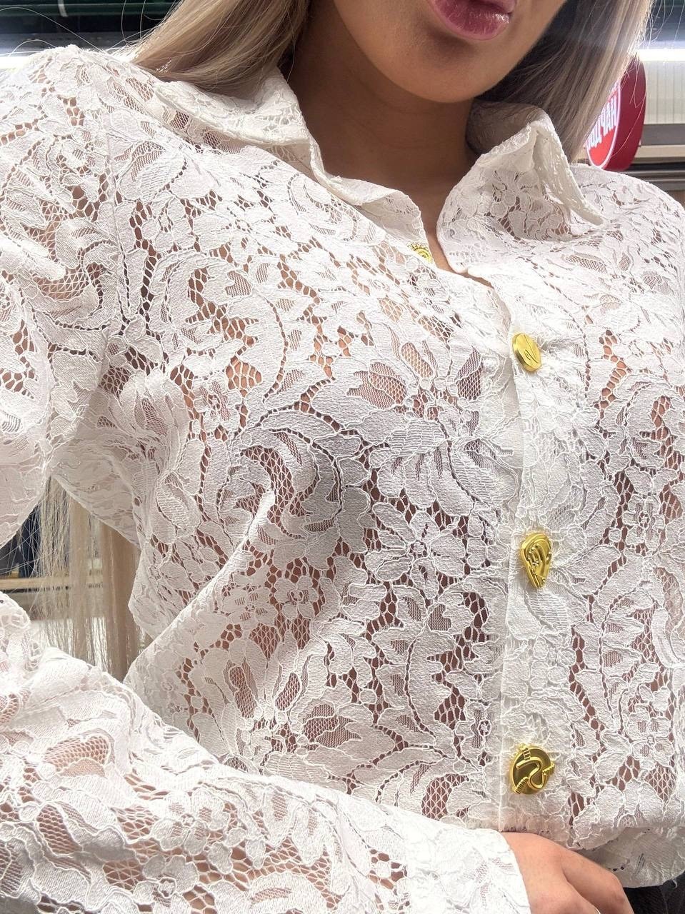 блузка кружевная,блузка кружевная ажурная farizzo,блузка офисная кружевная с рукавом 7/8 luce&ombra,кружевная блузка с длинным рукавом,блузка с кружевом