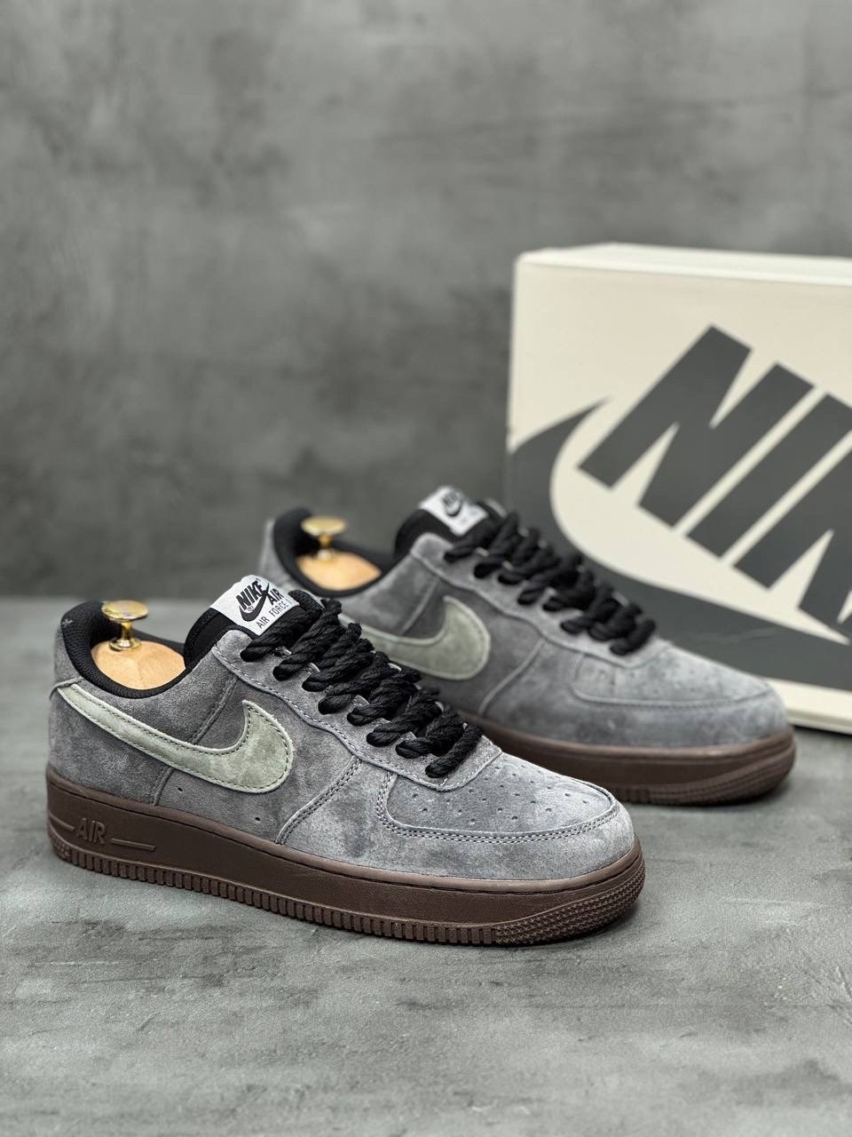 nike air force 1 low grey suede,nike air force 1 low,nike air force 1 low suede dark grey,кроссовки nike air force 1,nike air force 1