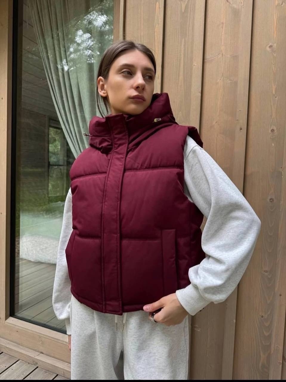 женская жилетка,осенняя жилетка,жилет теплый,жилет,жилетка