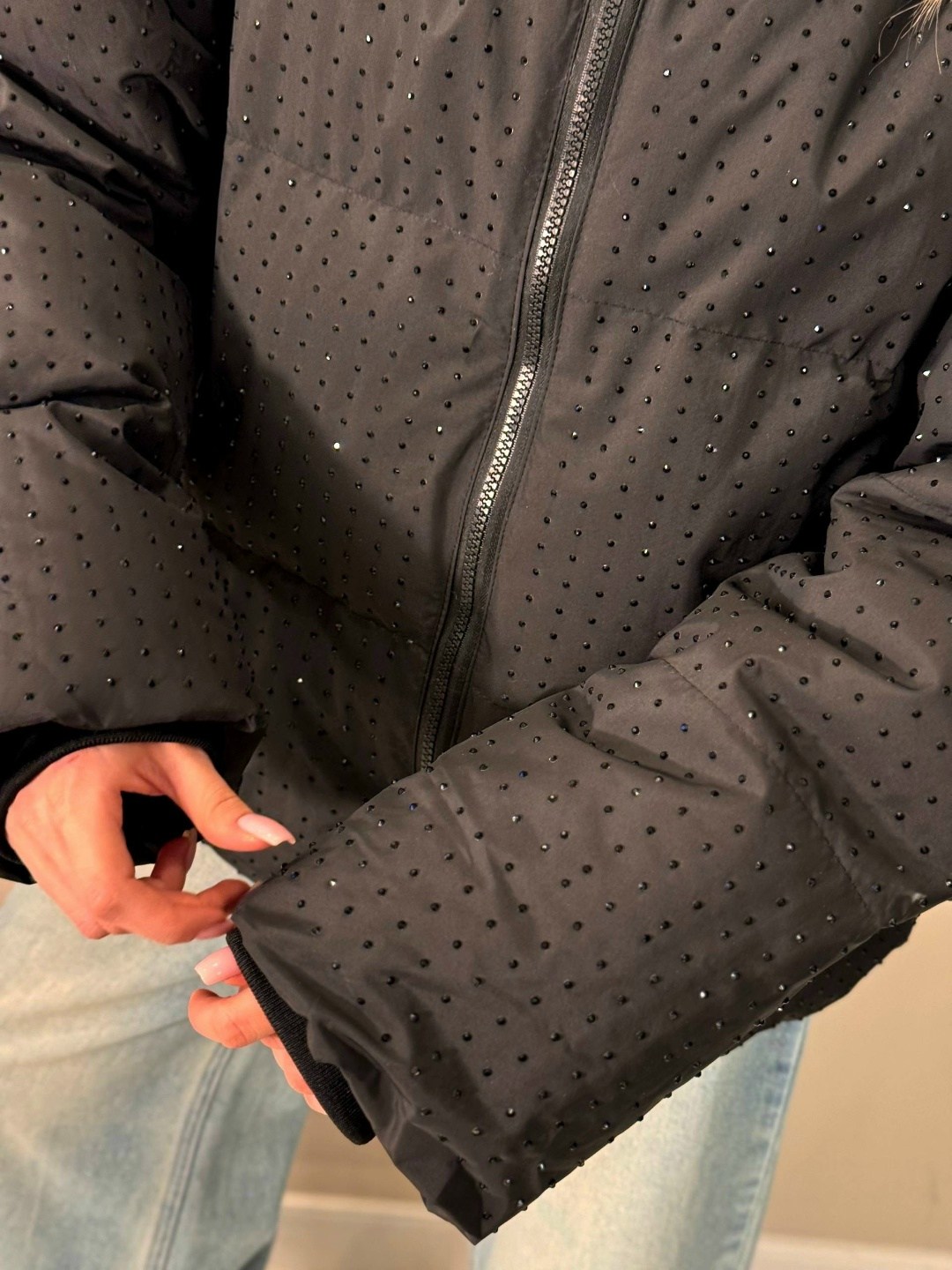 стильная куртка,куртка,женская куртка,демисезонная куртка,куртка зимняя короткий пуховик со стразами lizuntas brand