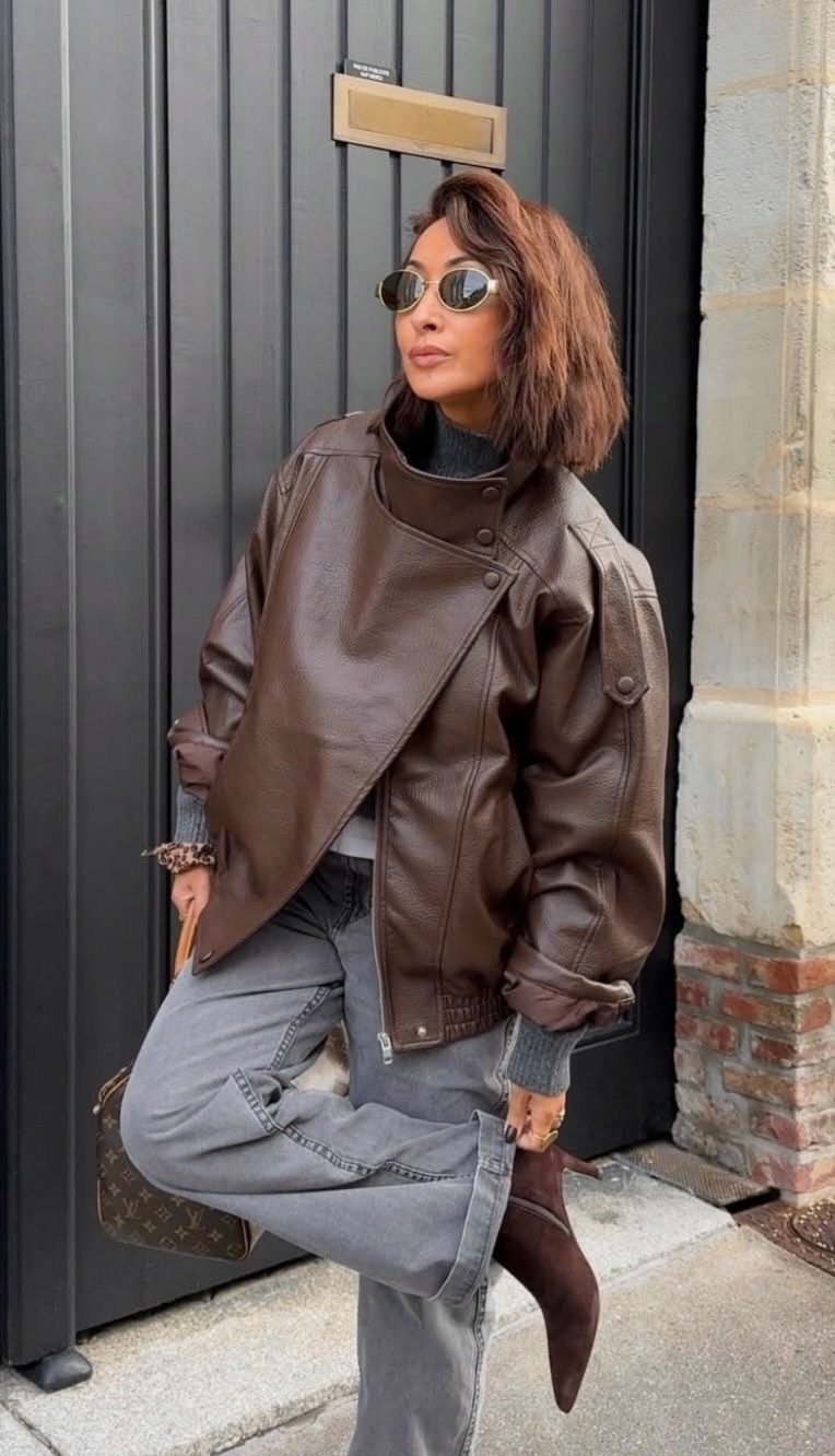 куртка кожаная,куртка оверсайз,женская кожаная куртка,мода стиль