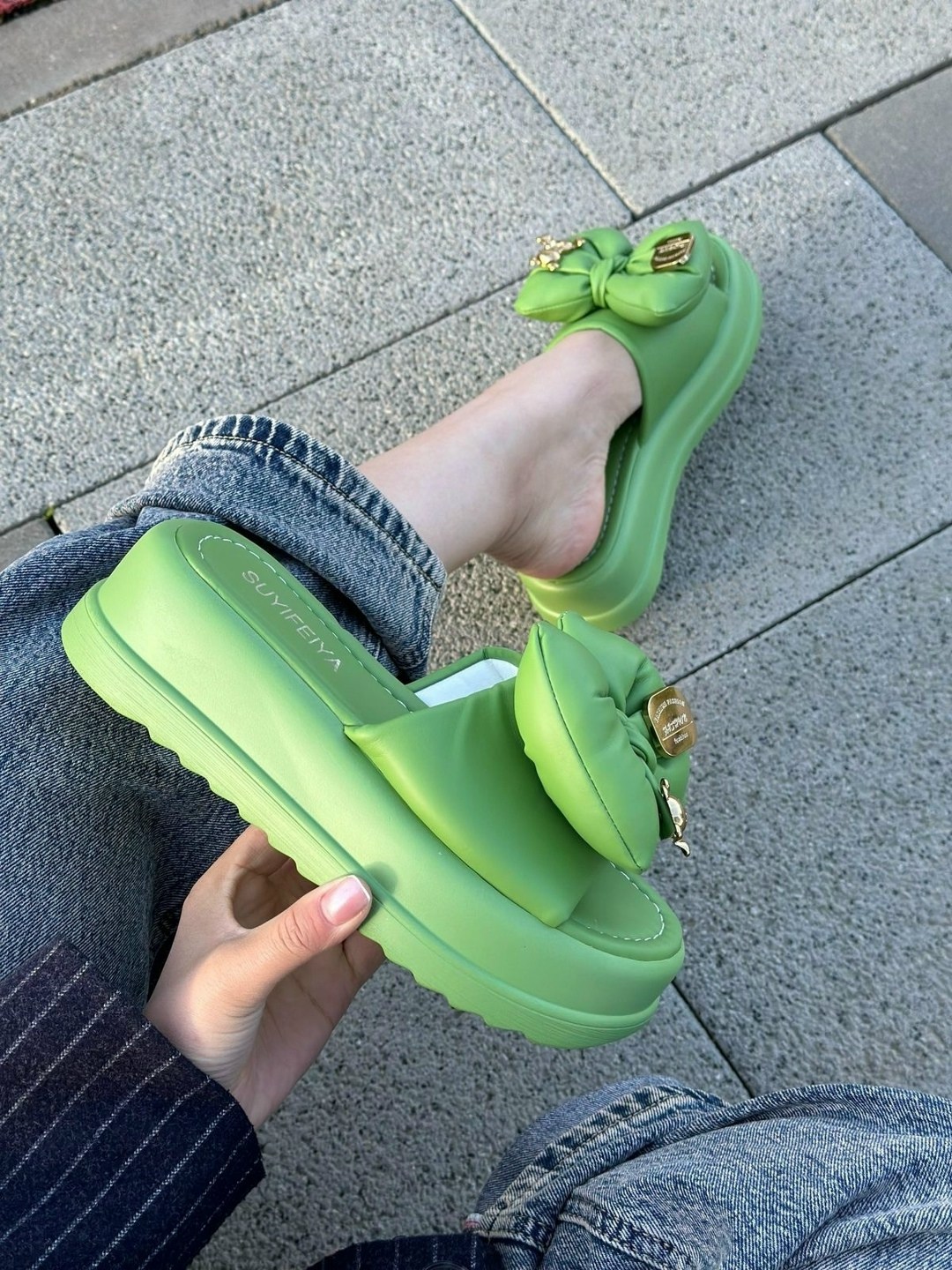 ,шлепанцы женские,модные шлепанцы,шлепанцы женские на платформе,шлепанцы на платформе