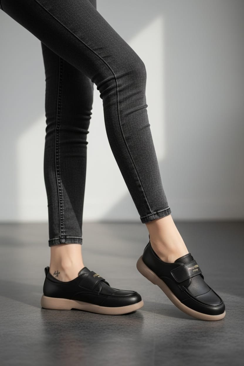 , на плоской подошве,лоферы женские, повседневные,туфли на плоской подошве повседневные