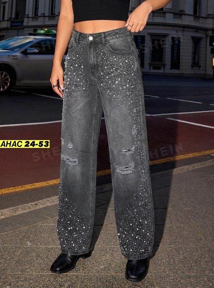 джинсы со стразами,женские джинсы со стразами,джинсы прямые со стразами голубые le o 222675249,джинсы женские со стразами рваные,джинсы женские