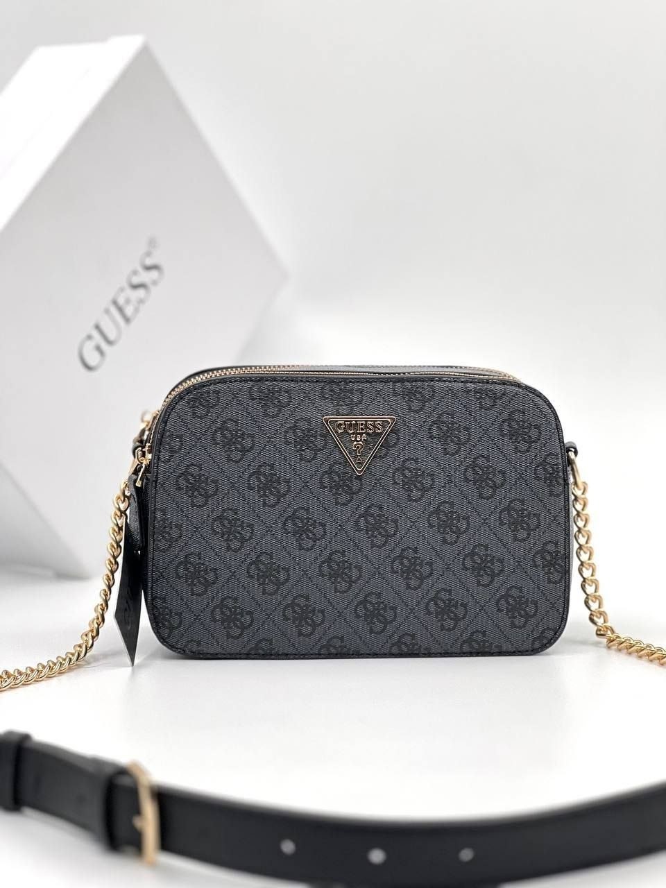 сумка guess,guess сумка на плечо,guess сумка на плечо кросс-боди,сумка женская guess,сумка через плечо guess noelle черный