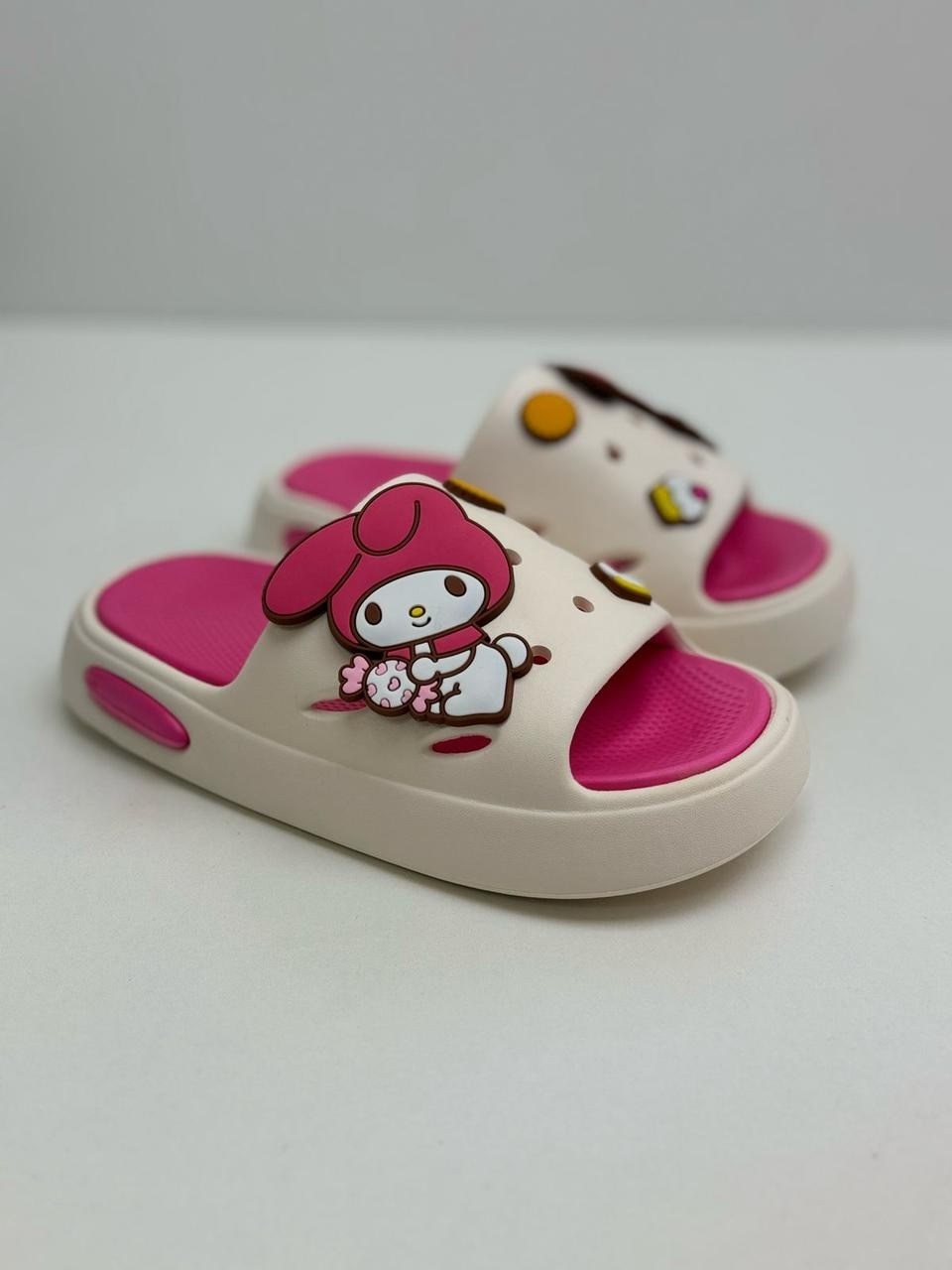 детские шлепанцы,тапочки sanrio,сандалии sanrio,летние тапочки,тапочки для девочек