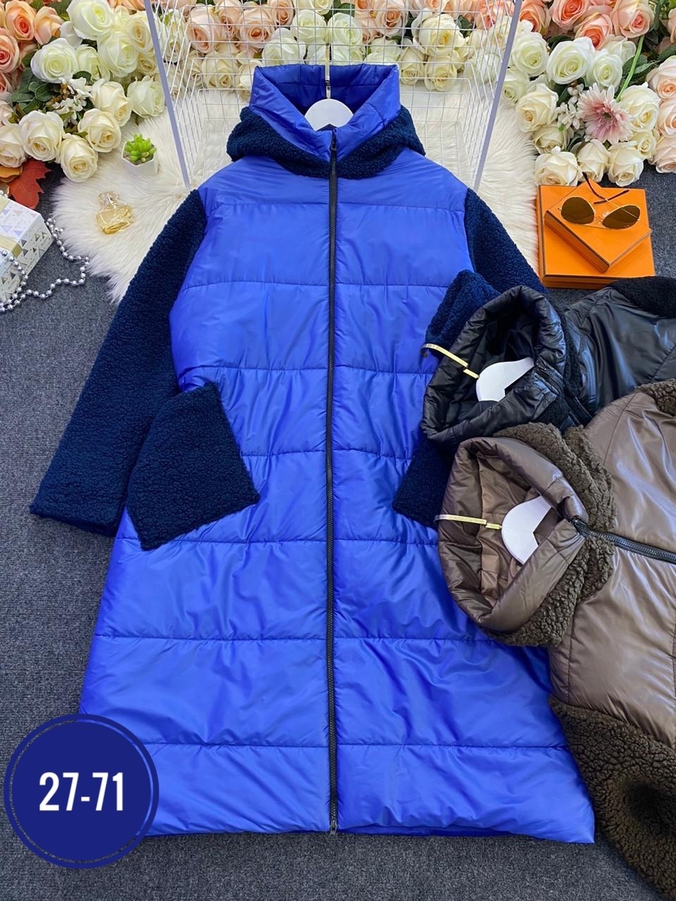 демисезонная куртка,куртка стеганая,куртка женская,женская демисезонная куртка,удлиненная демисезонная куртка