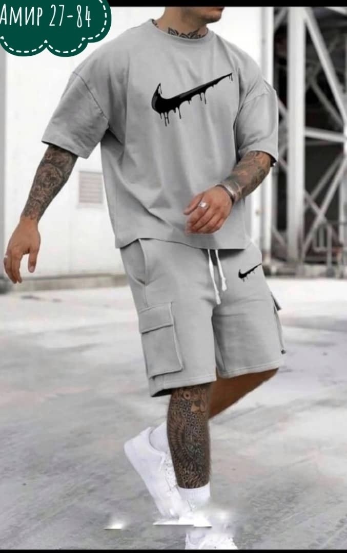 костюм спортивный мужской с шортами,костюм спортивный мужской,мужская мода,спортивные костюмы,спортивный костюм летний с шортами и футболкой