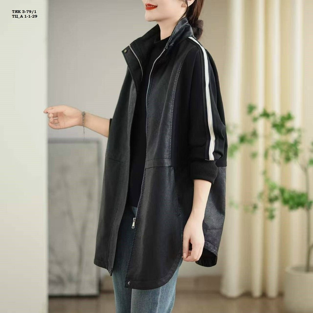 куртка свободного кроя,куртка из искусственной кожи женская,куртка оверсайз,модное пальто,куртка кожаная