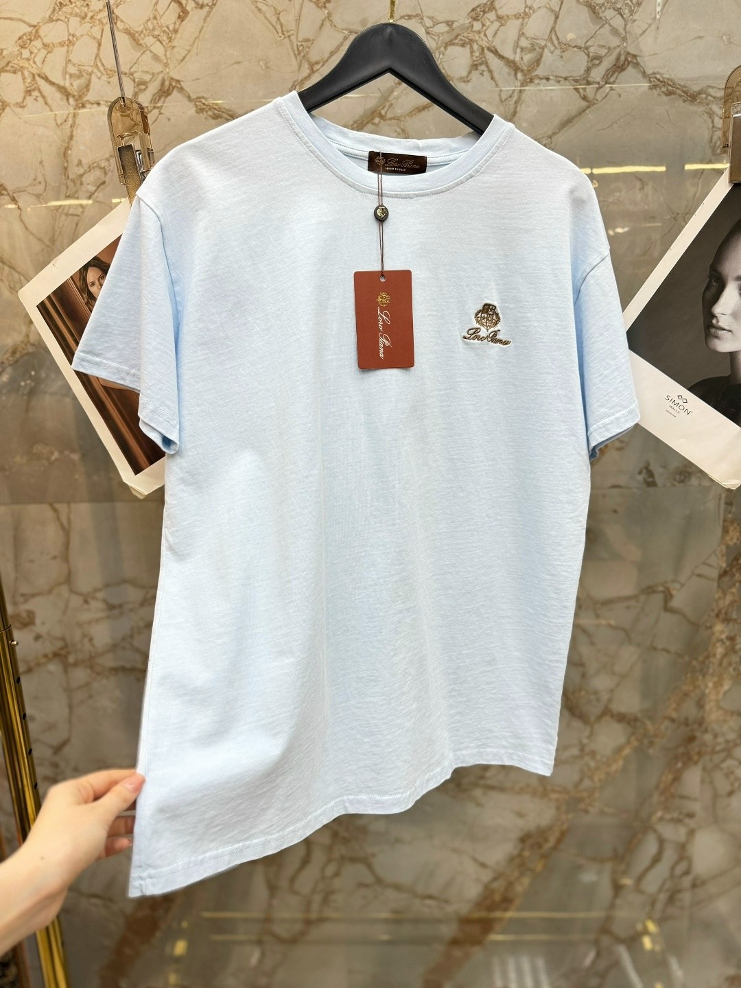 футболки женская,футболки брендовые,футболки мужские,футболка loro piana,футболка