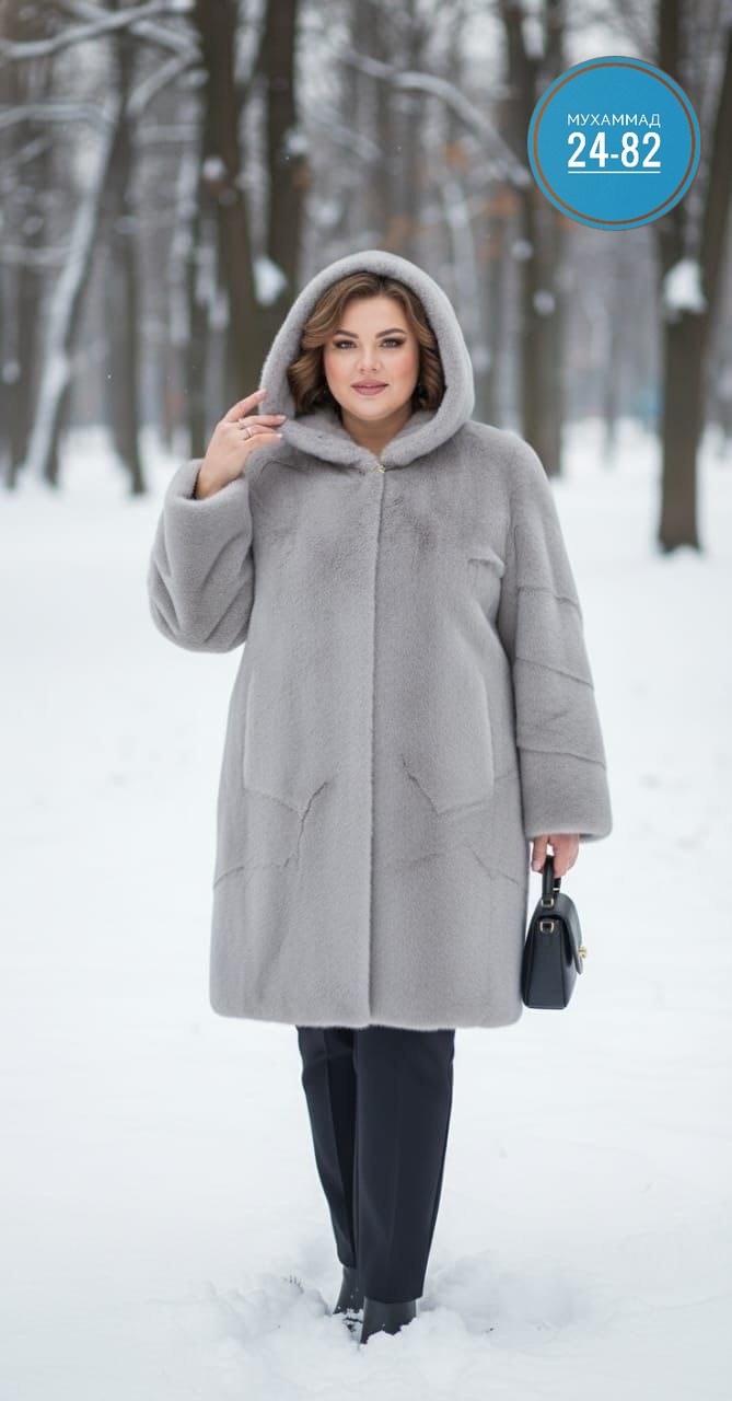 шуба свободного покроя с капюшоном,норковая шуба с капюшоном,норковая шуба,шуба,шуба из эко меха под норку