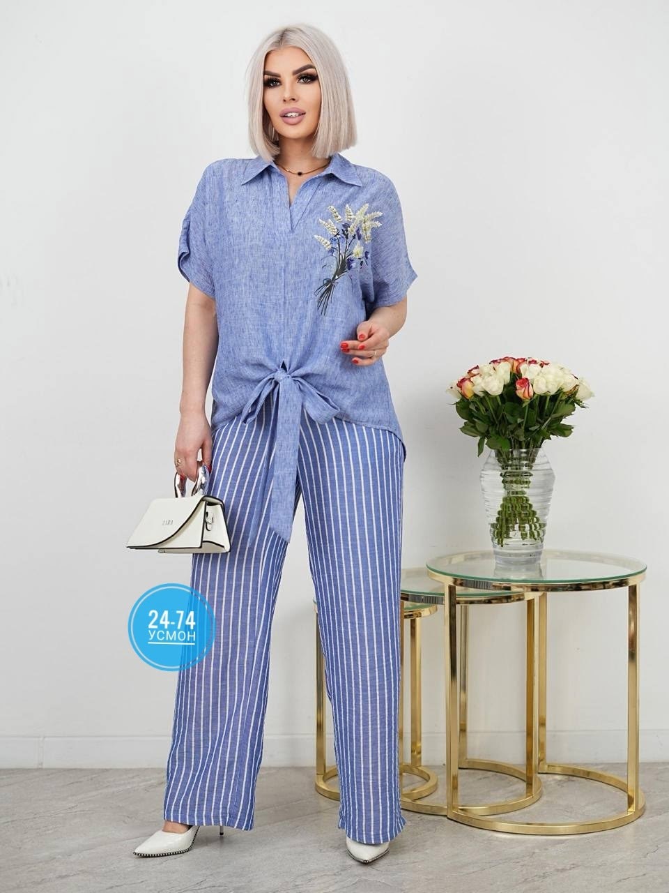 стильные костюмы,брючный летний костюм двойка,костюм брючный,женские костюмы,костюм летний женский