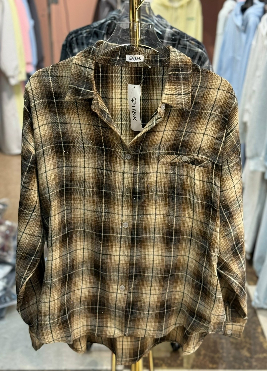 рубашка в клетку оверсайз варенка umalook,женская рубашка,рубашка женская в клетку,рубашка в клетку,клетчатая рубашка