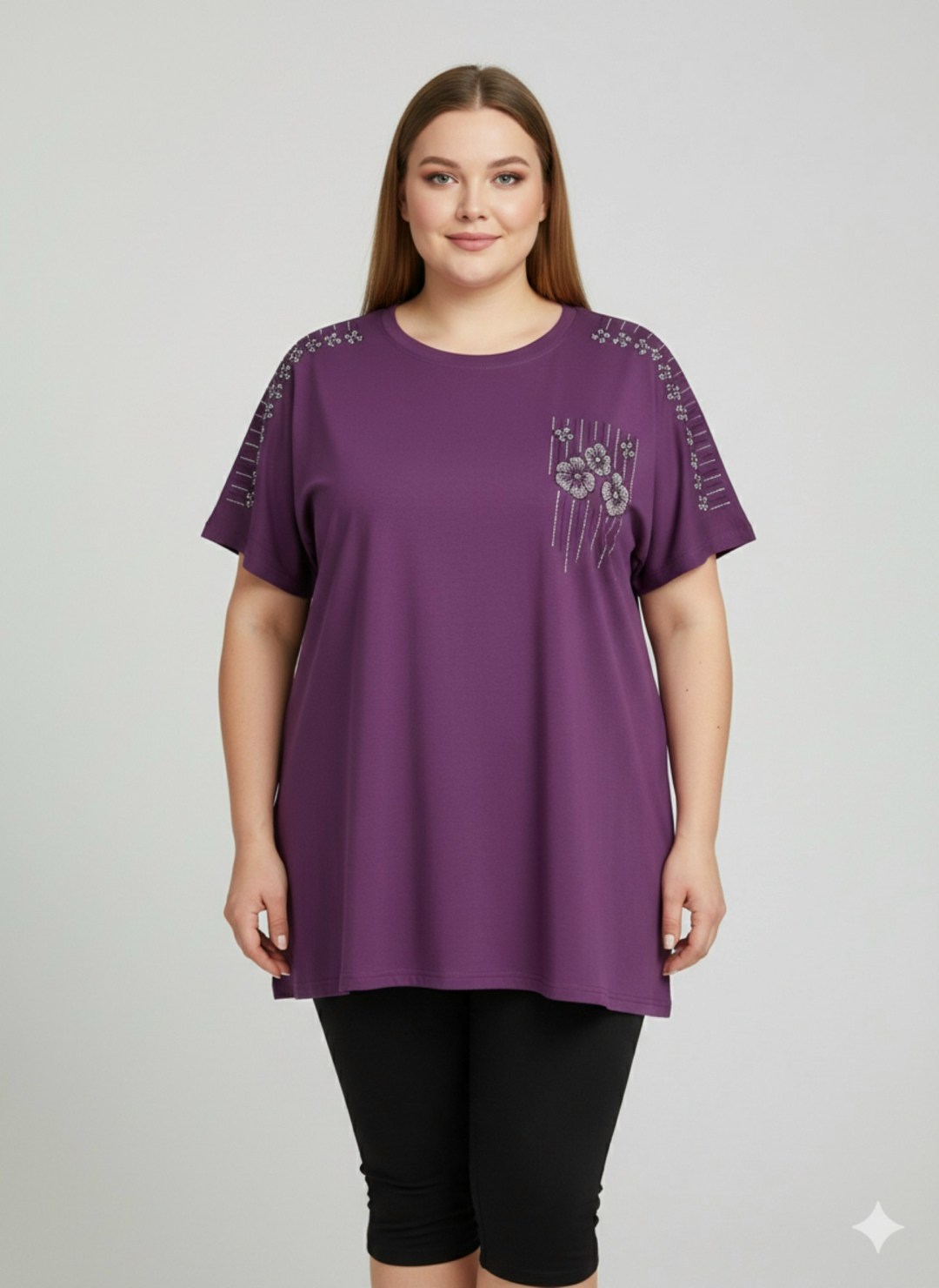 футболки женская,фиолетовая футболка,сиреневая футболка,футболка трикотажная,футболки женские больших размеров