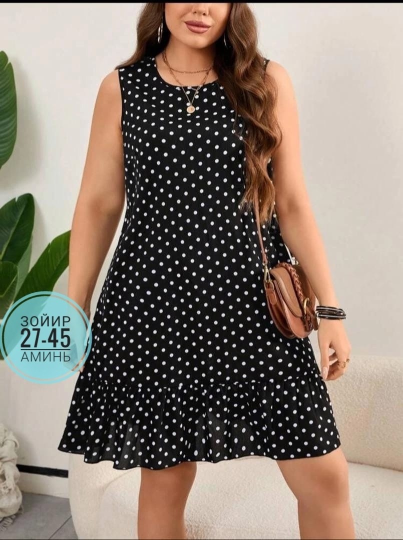 летнее женское платье,летнее платье в горошек,платье летнее,платье женская,женское платье больших размеров