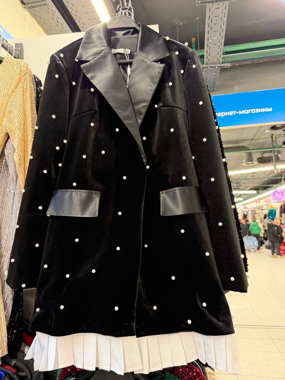 платье пиджак,платье пиджак zolotova boutique,платье нарядное,женское платье пиджак,платье-пиджак в классическом стиле черный