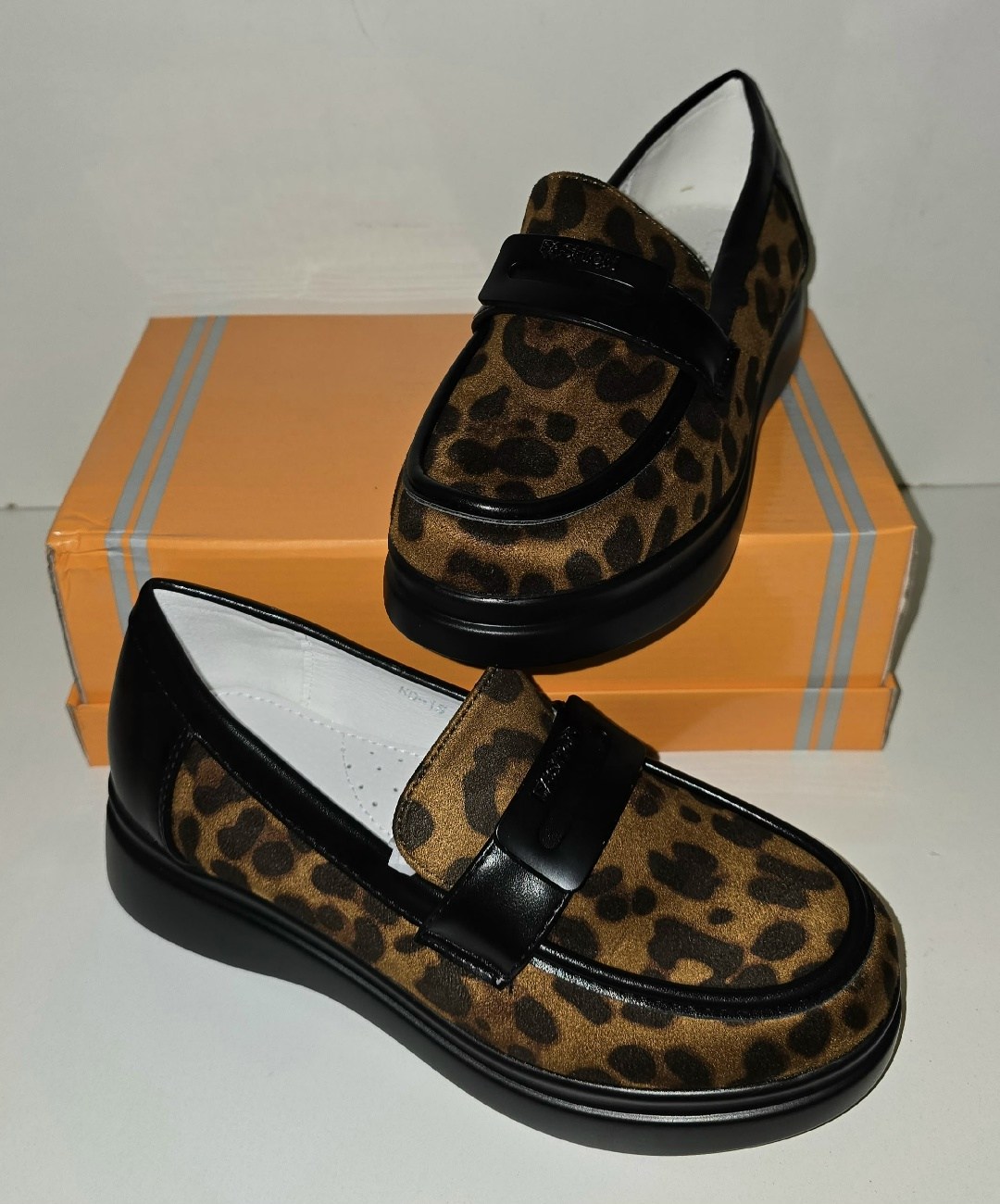 ,лоферы женские,лоферы замш,леопардовые лоферы, женская