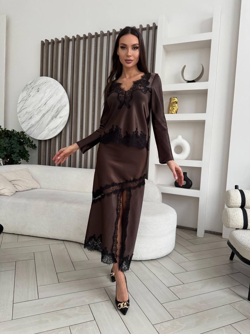 с кружевом,комплект женских,женские пижамы,шелковая пижама,домашняя одежда