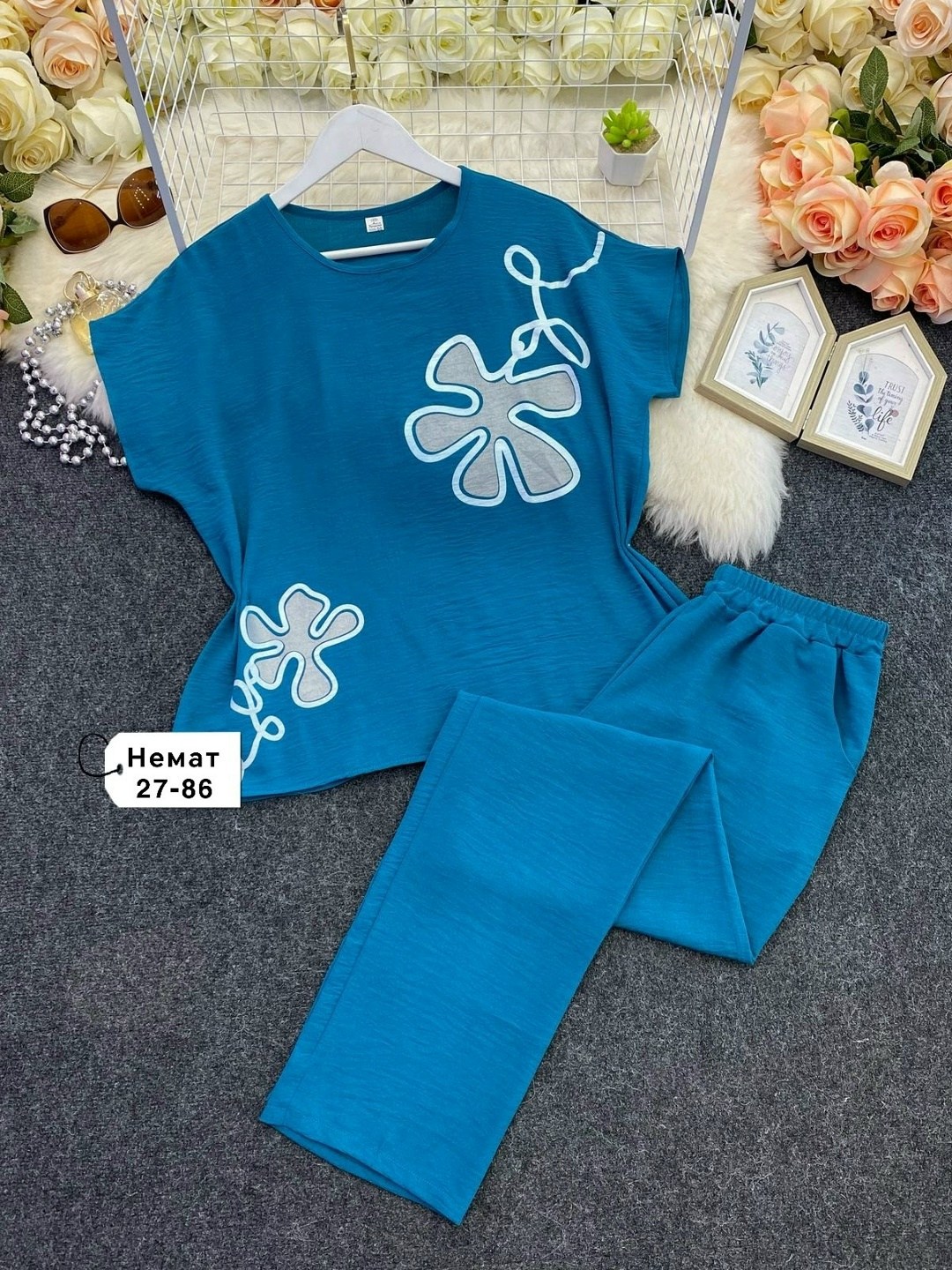 женский костюм больших размеров,костюм летний женский,костюм женский,костюм с брюками,костюм летний с брюками больших размеров