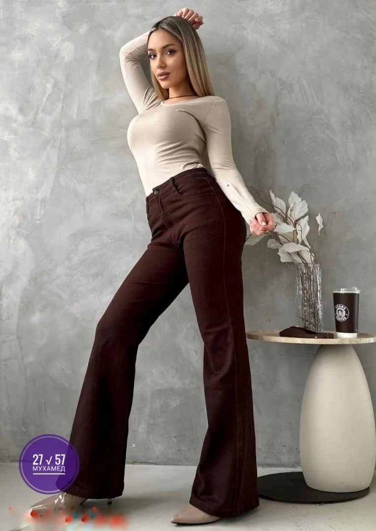 брюки коричневые микровельвет shinelbrend,брюки gizart 35204 шоколадные,женские вельветовые широкие брюки,брюки вельветовые женские,брюки romgil рп0093-хл5 шоколадный размер 42-48