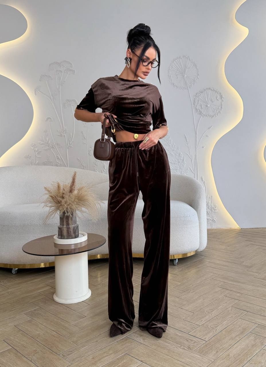 велюровый костюм,костюм велюровый женский,костюм из велюра,костюм велюровый с брюками,домашний велюровый костюм