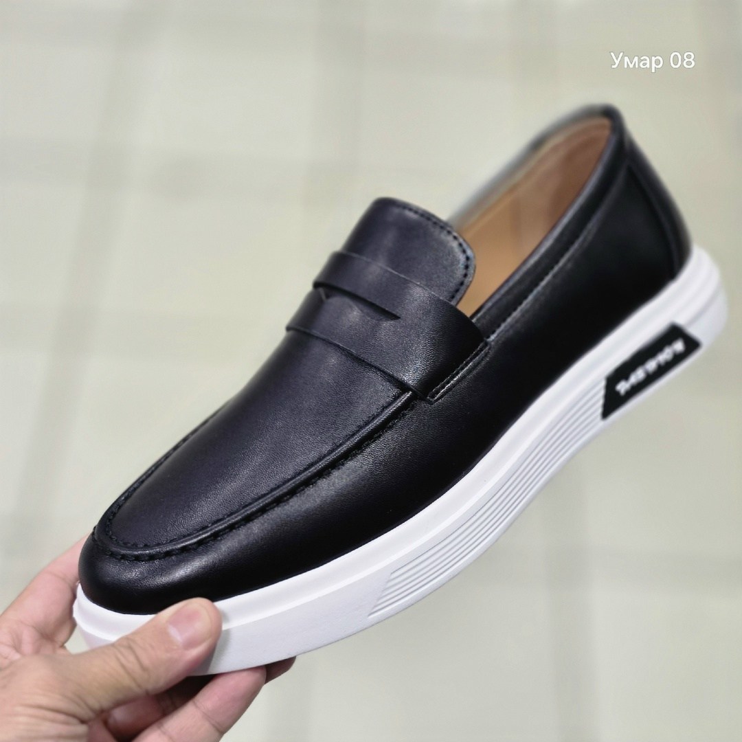 ,туфли лоферы легкие кожаные grand gudini, повседневные,лоферы мужские,мужские слипоны