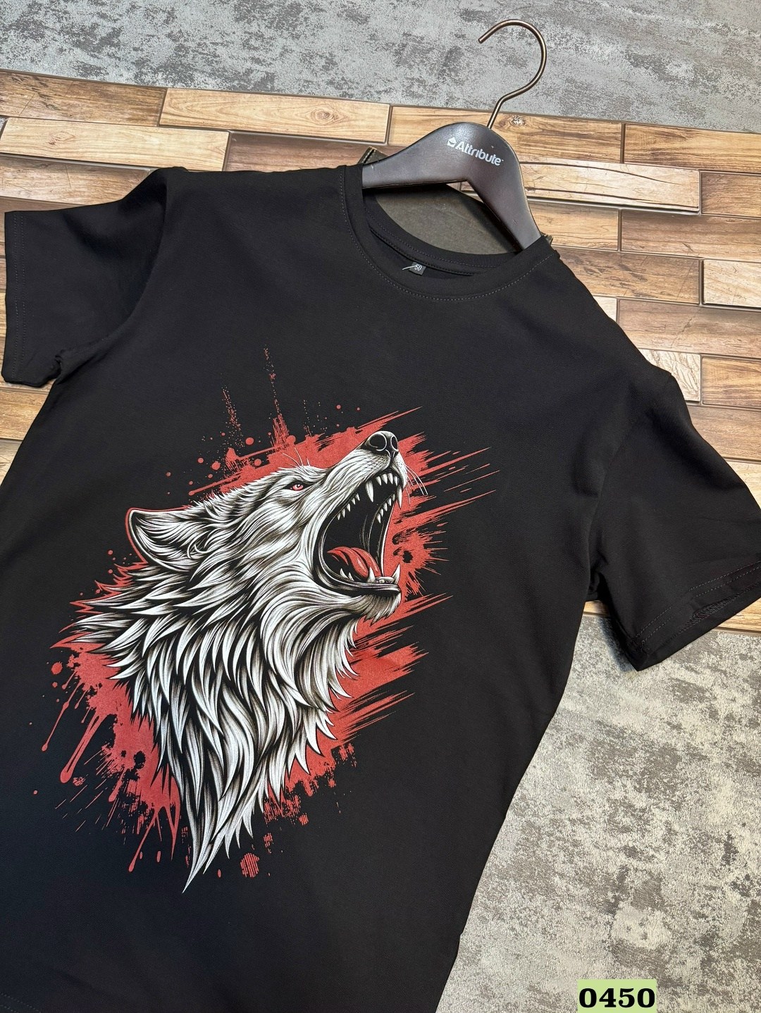 футболка волк,мужская футболка,футболка с принтом,футболка оскал волк,майка с волком