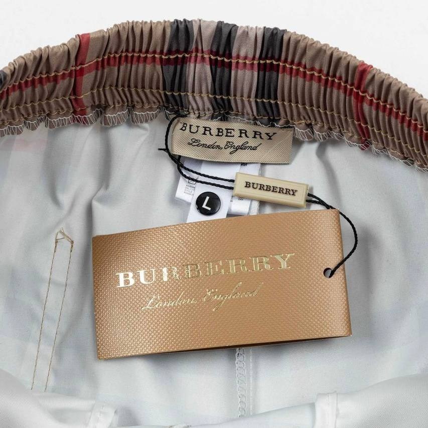 burberry guildes большие шорты для плавания в клетку,шорты burberry,шорты барбери мужские,burberry клетчатые плавки-шорты с кулиской нейтральный цвет,шорты burberry в клетку