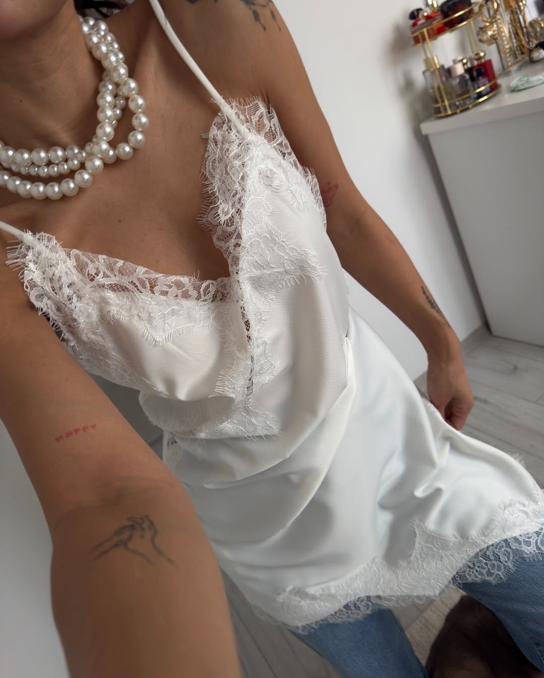 платье - комбинация,шелковое платье,шелковое платье с кружевом,платье,бельевой топ с кружевом zara