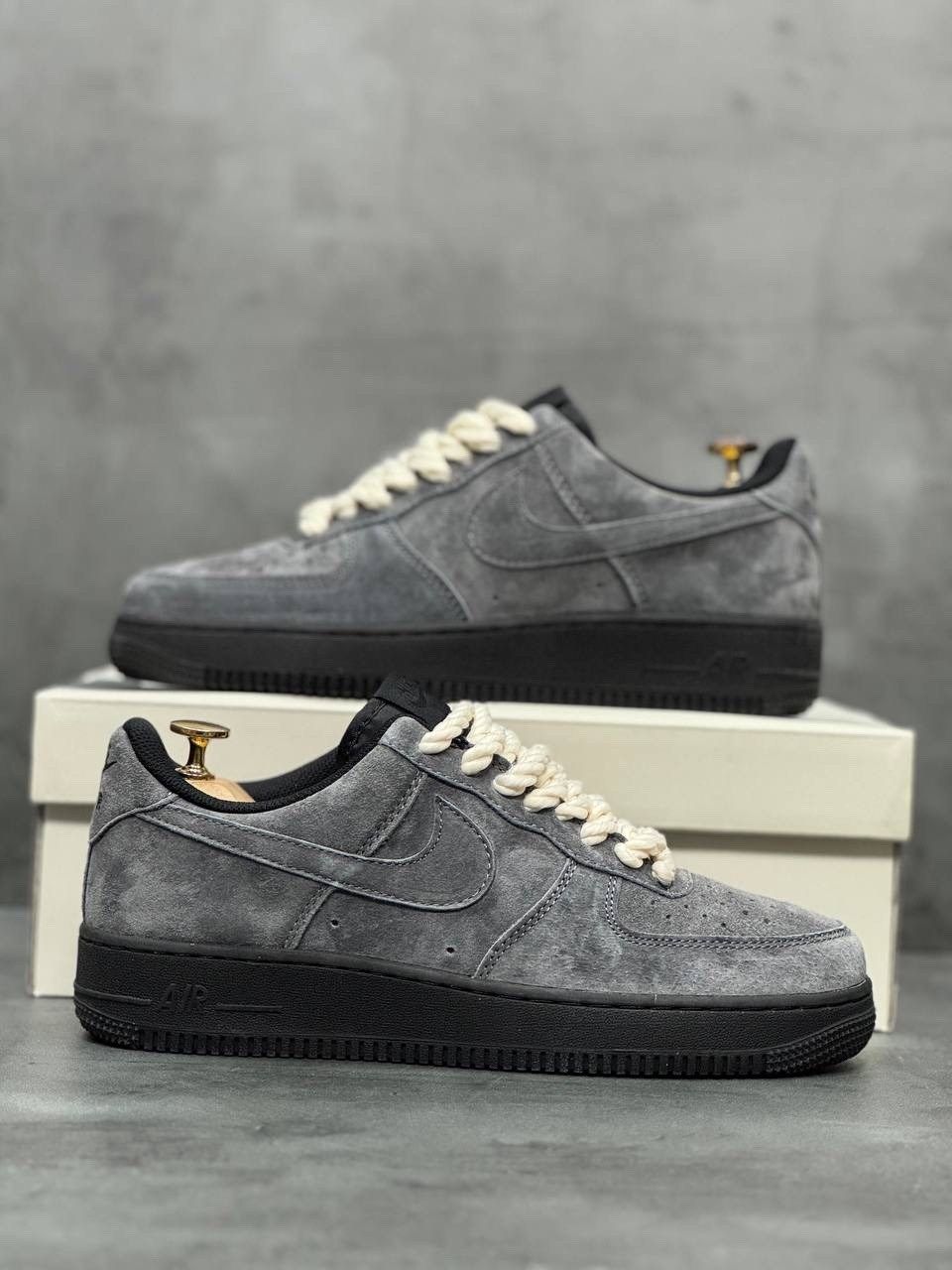 nike air force 1 low grey suede,кросcовки nike air force 1,nike air force 1 low,кроссовки,мужские кроссовки nike air force 1