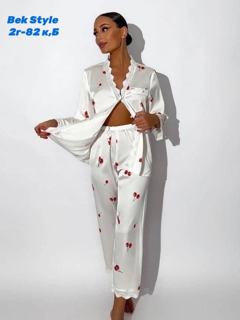 пижама женская,пижама женская шелковая,пижама домашняя со штанами belle_femme,комплект женской пижамы,пижама женская атласная