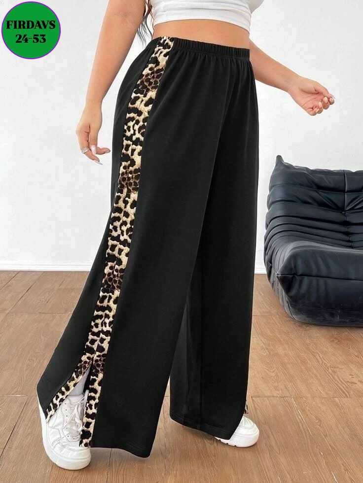 брюки женские широкие,женские брюки большие размеры,леопардовые штаны,леопардовые брюки,женские штаны