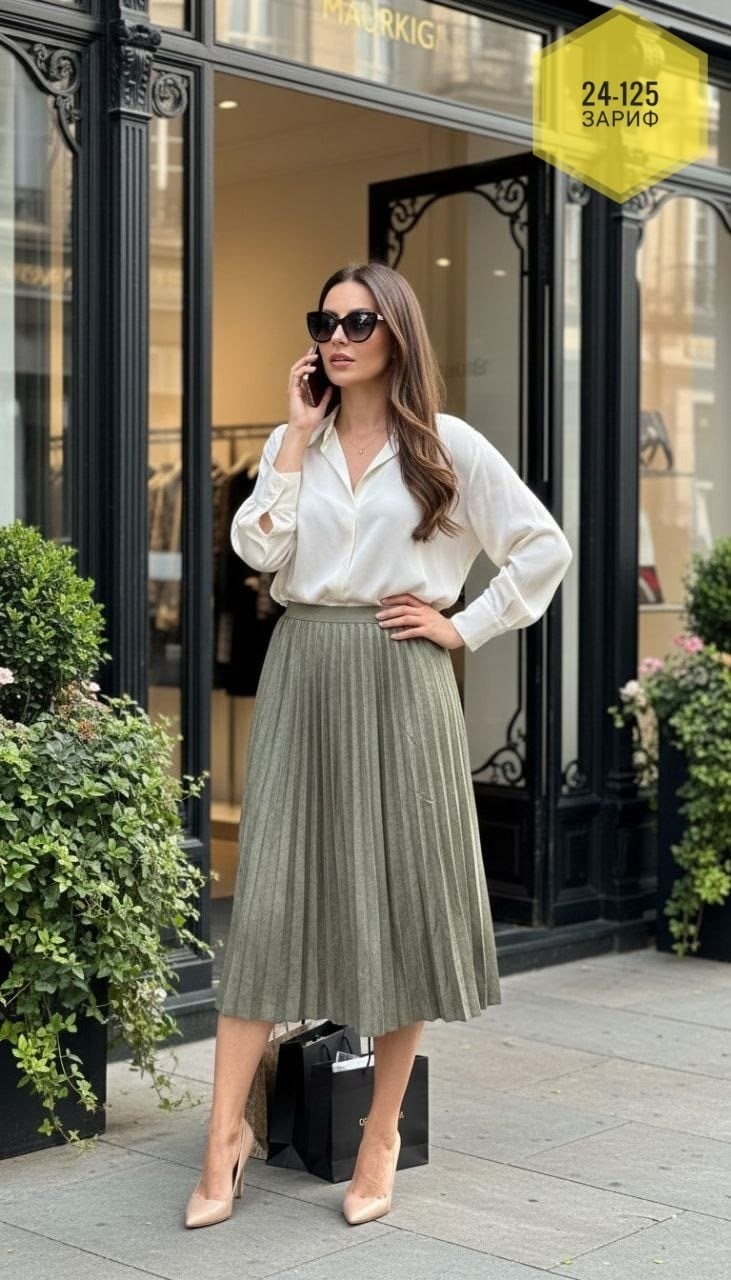 плиссированная юбка,юбка плиссе,женская плиссированная юбка,плиссированная юбка миди,юбка гофре