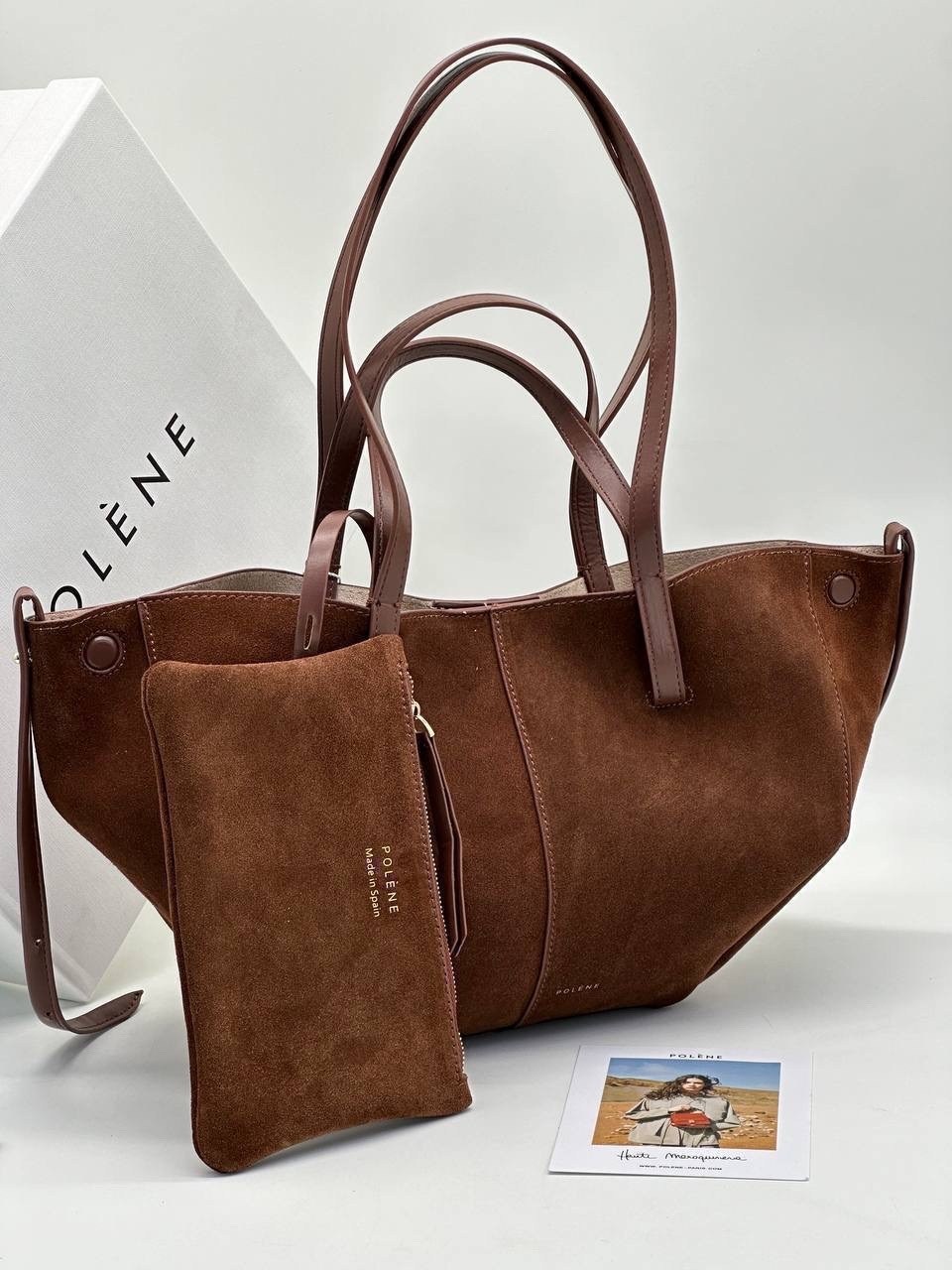 сумка polene cyme mini из натуральной замши,сумка замшевая большая polene mi ya,сумка polene натуральная замша 30х23,сумка polene замша,сумка натуральная замшевая женская