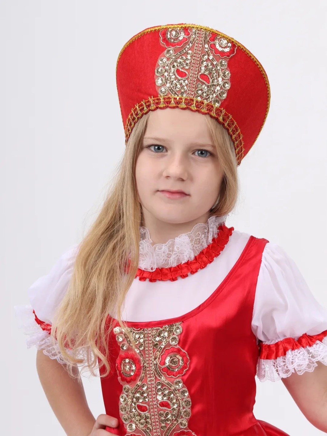 карнавальный костюм забавы для девочки 4-10 лет,карнавальный костюм детский "забава" для девочки,костюм карнавальный для девочек «забава»,русский народный костюм для девочки,костюм русско народный для