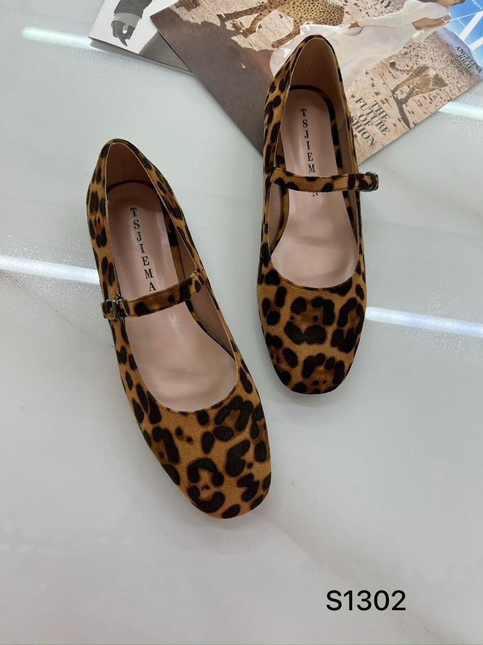 женские балетки с леопардовым принтом,леопардовые балетки,балетки леопардовые с квадратным носом,,балетки леопардовые летние с квадратным носом и ремешком shatilova m.v.
