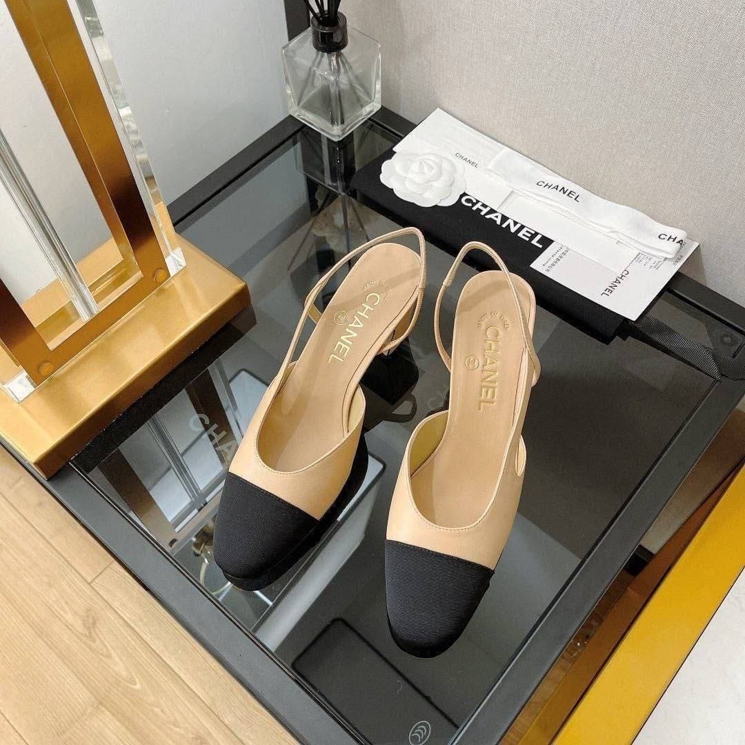 туфли chanel,босоножки chanel,босоножки шанель,шанель туфли,туфли шанель слингбэки