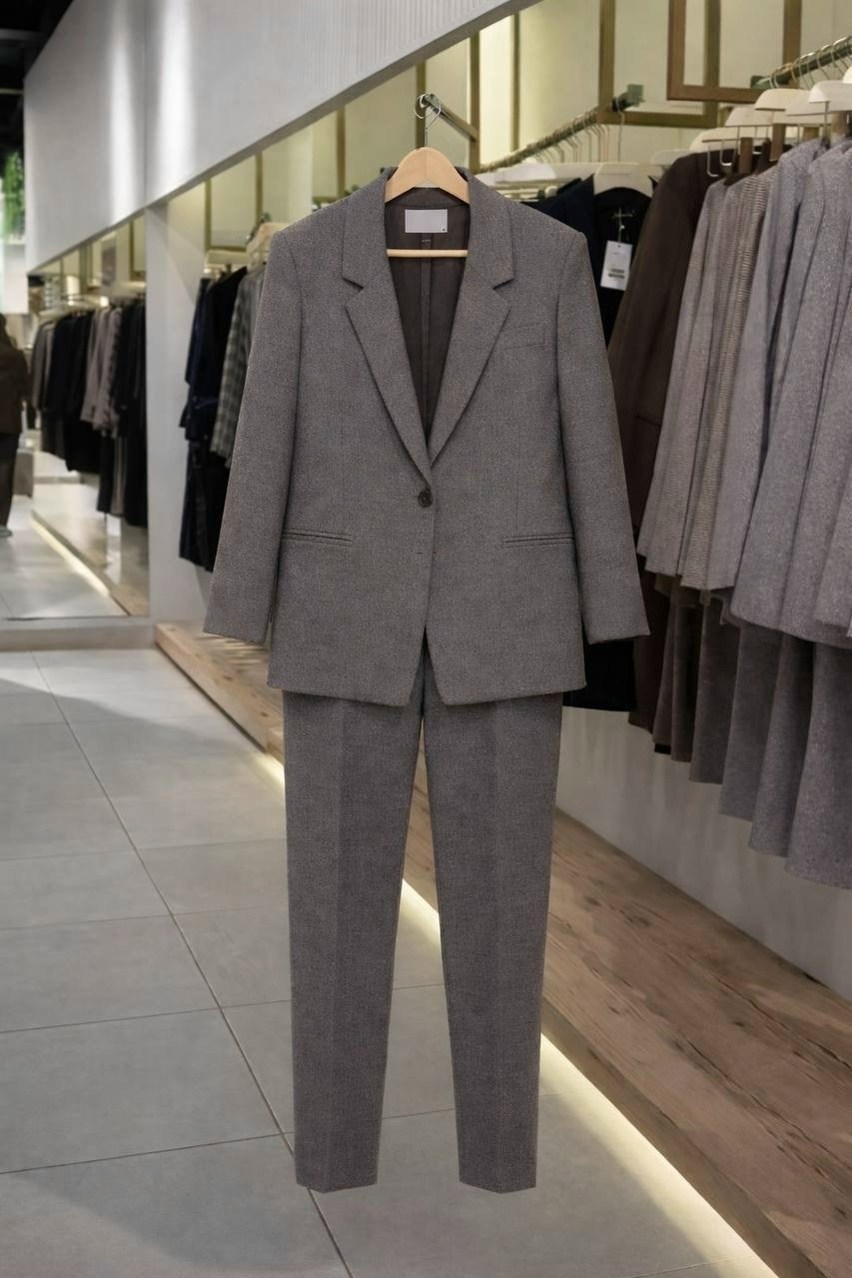 женские брючные костюмы,серый брючный костюм,костюм женский,костюм с брюками,костюм brunello cucinelli