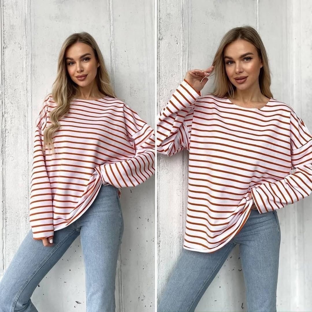 лонгслив оверсайз,лонгслив женский оверсайз в полоску,джемпер тельняшка оверсайз,кофта оверсайз,кофта женская оверсайз