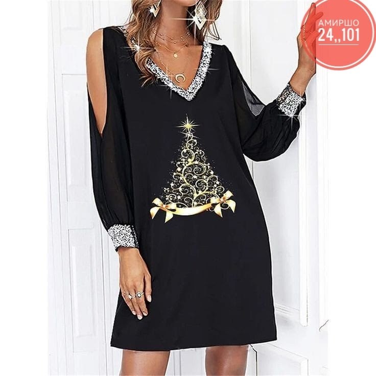 женское платье с длинными рукавами,платье женская,платье женское чёрное,повседневные платья,модное платье