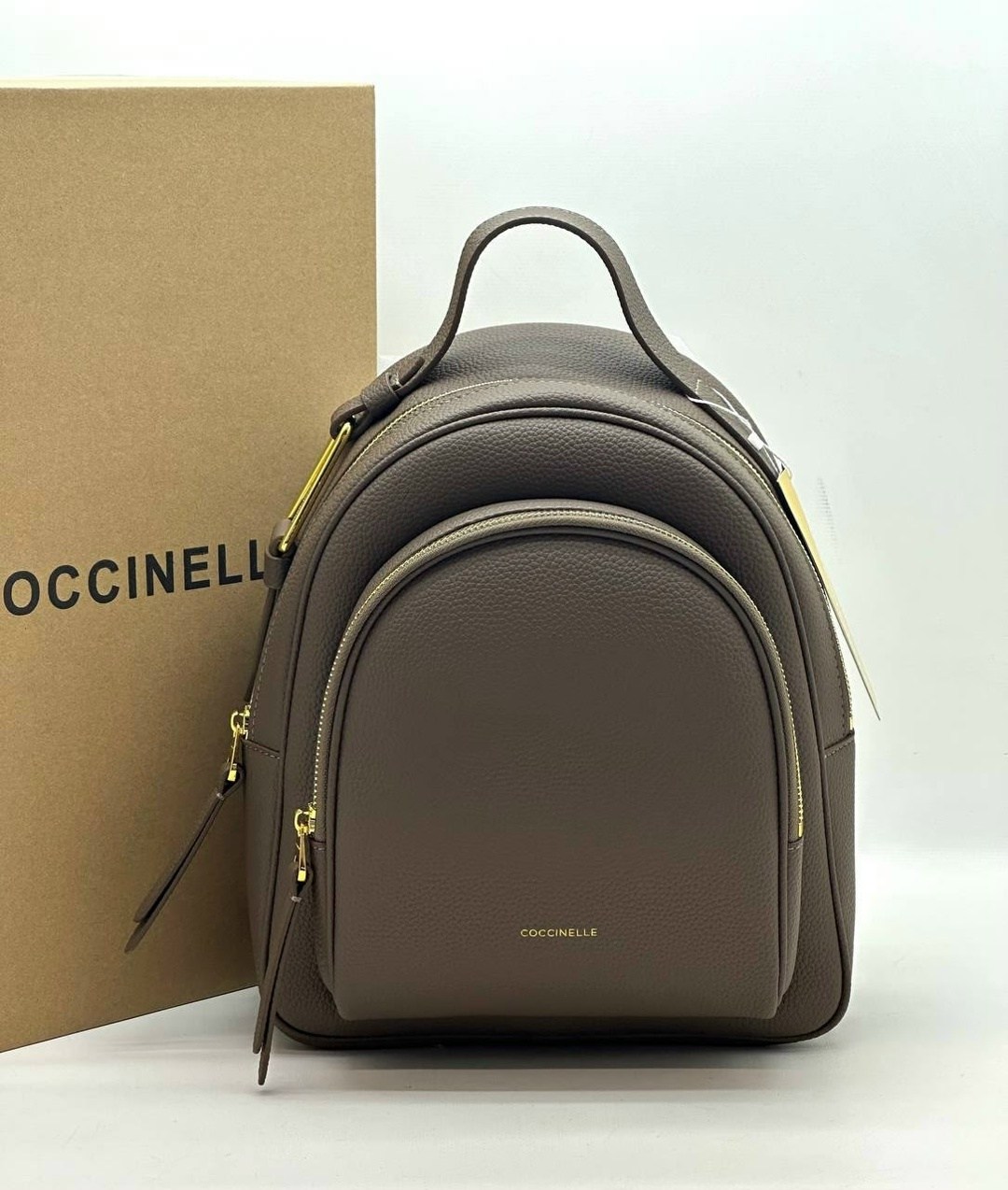 рюкзак coccinelle,рюкзак женские,рюкзаки,рюкзак gleen coccinelle,кожаный рюкзак