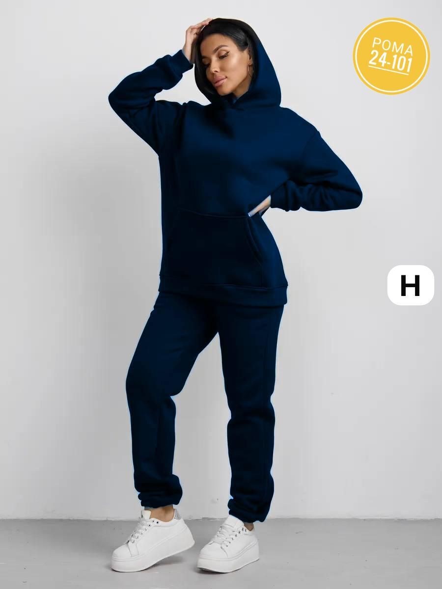 костюм на флисе,спортивный комплект брюки и кофта худи mira berg,спортивный костюм женский на флисе,костюм из футера женский,костюм из серого футера