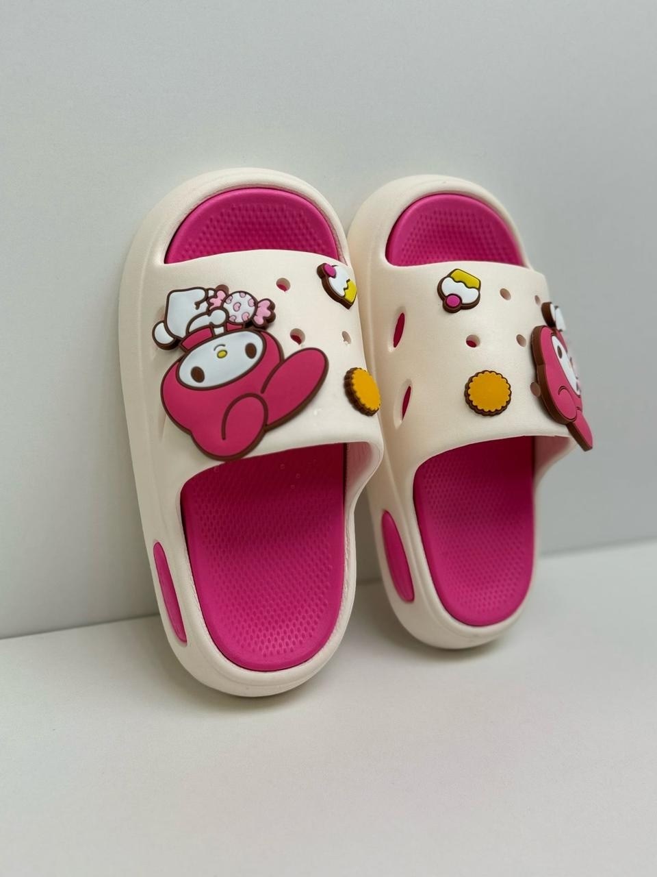 детские шлепанцы,тапочки sanrio,сандалии sanrio,летние тапочки,тапочки для девочек